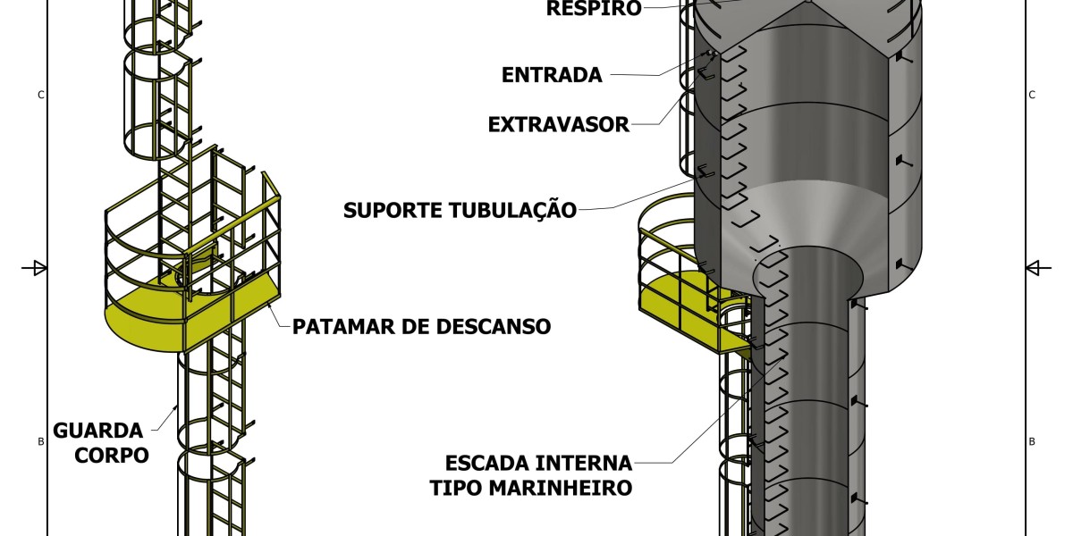 Caldwell LEG Multi Column Elevated Storage Tank